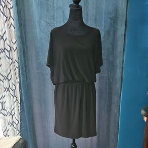 White House Black Market - XL - Short Sleeve Smocked Waist - NWT - With Pockets